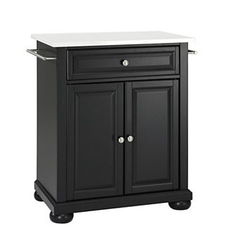 Crosley Alexandria Granite Top Portable Kitchen Island / Cart