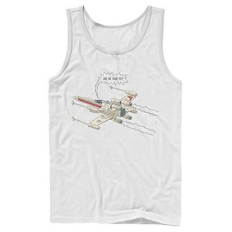 Men's Star Wars X-Wing Are We There Yet Tank Top
