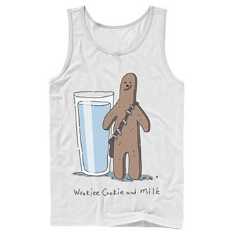 Men's Star Wars Chewbacca Wookiee Cookie And Milk Tank Top