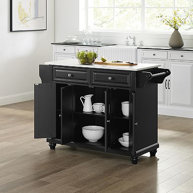 Crosley Cambridge Granite Top Full-Size Kitchen Island / Cart