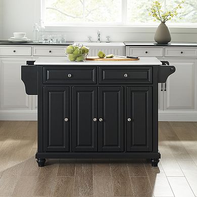 Crosley Cambridge Granite Top Full-Size Kitchen Island / Cart