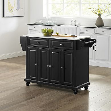 Crosley Cambridge Granite Top Full-Size Kitchen Island / Cart