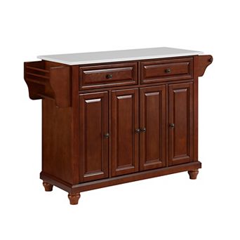 Crosley Cambridge Granite Top Full-Size Kitchen Island / Cart