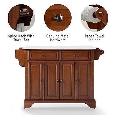 Crosley Lafayette Granite Top Full-Size Kitchen Island / Cart