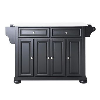 Crosley Alexandria Granite Top Full-Size Kitchen Island / Cart