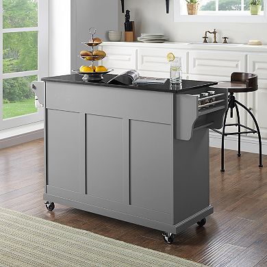 Crosley Full-Size Granite Top Kitchen Cart