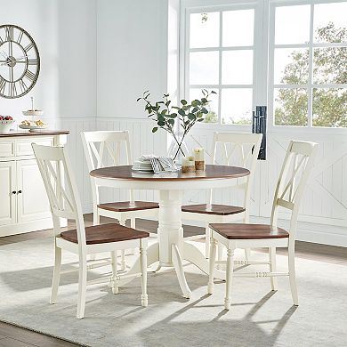 Crosley Shelby 5-Piece Round Dining Set