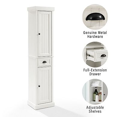 Crosley Seaside Tall Linen Cabinet