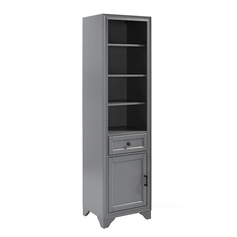 50916680 Crosley Tara Linen Cabinet, Grey sku 50916680