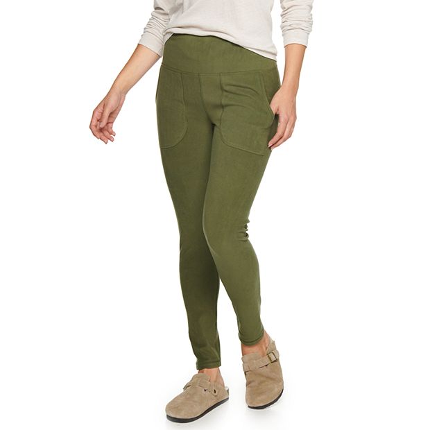 Women's Sonoma Goods For Life® Side Pocket Cozy Leggings