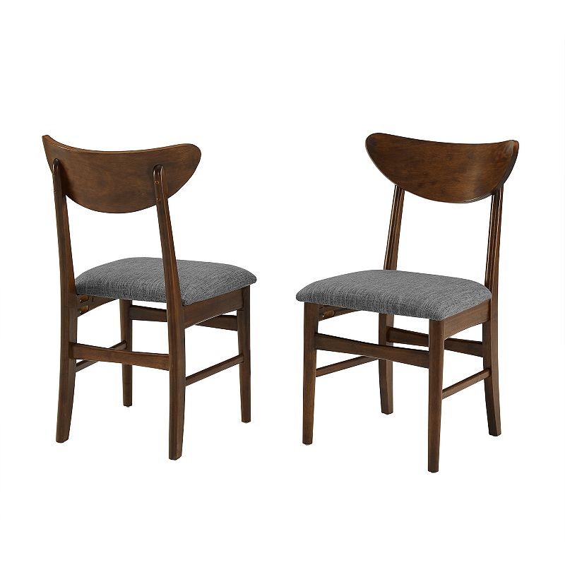 72638256 Crosley Landon 2-Piece Wood Dining Chair Set, Brow sku 72638256
