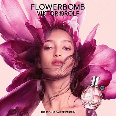 Flowerbomb Eau de Parfum Travel Spray with Vanilla & Jasmine