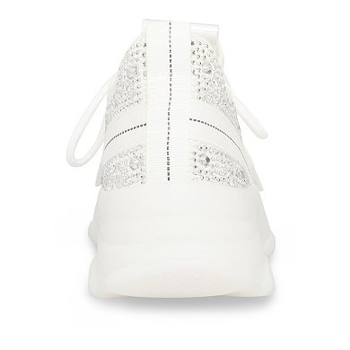 madden girl Shimmer Women's Rhinestone Sneakers