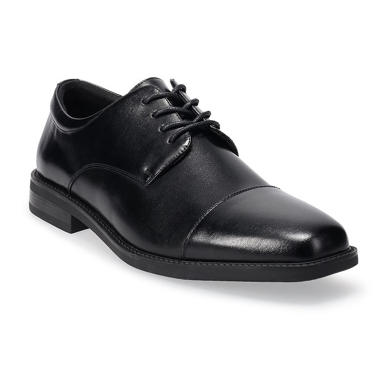 Apt. 9 Denver Men's Dress Shoes, Size: 12 Wide, Black