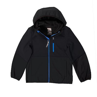 【son and daughter 】ブラック Boys 4-20 ZeroXposur Atlas Stretch Bonded Softshell Jacket
