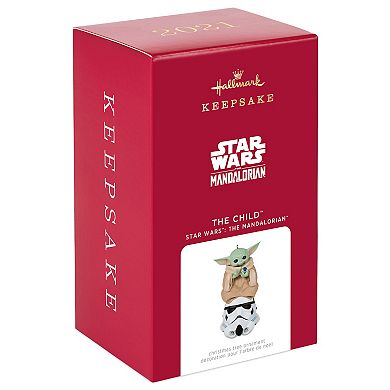 Star Wars: The Mandalorian The Child 2021 Hallmark Keepsake Christmas Ornament