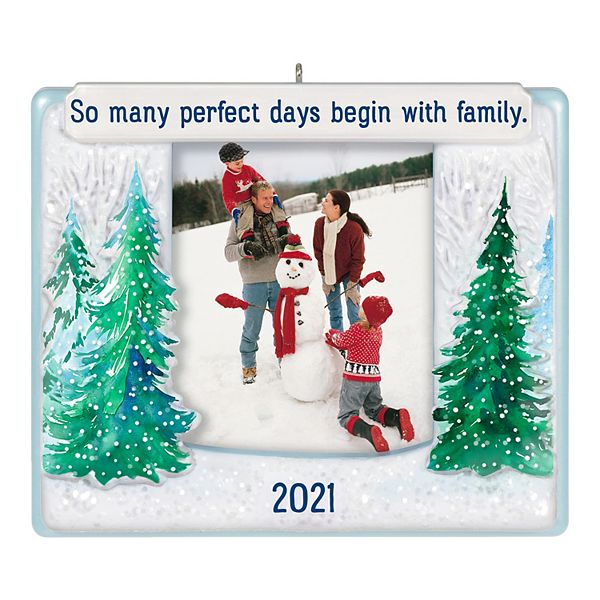 Hallmark Sunshiny Smiles 2022 Photo Frame Ornament