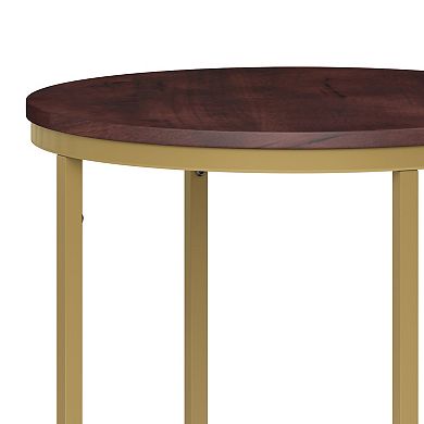 Simpli Home Jenna Round Side Table