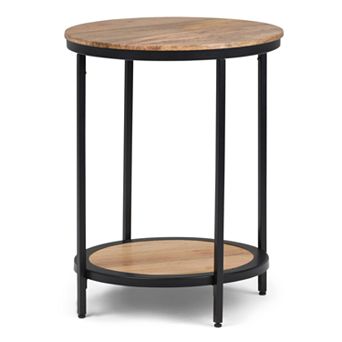 Simpli Home Jenna Round Side Table
