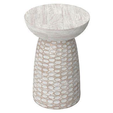 Simpli Home Boyd Wooden Accent Table