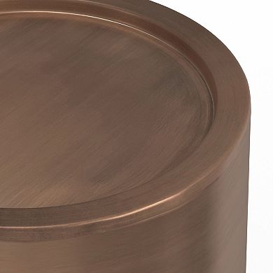 Simpli Home Corbin 16.1" Wide Industrial Metal End Table