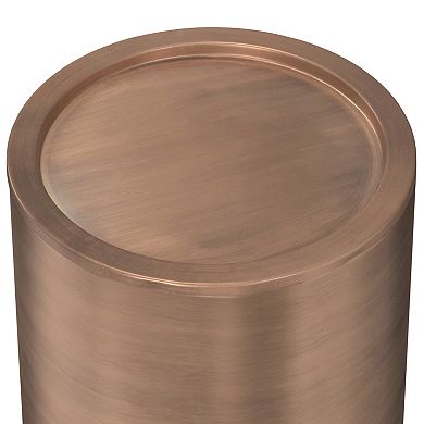 Simpli Home Corbin 16.1" Wide Industrial Metal End Table