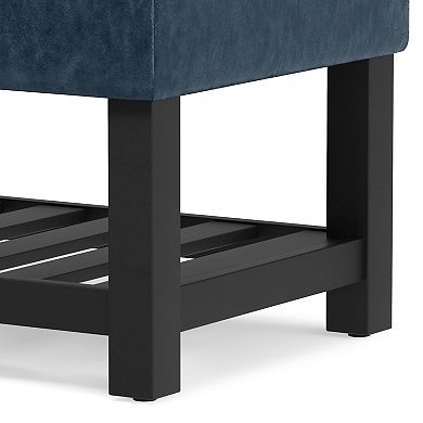 Simpli Home Cosmopolitan Storage Ottoman Bench