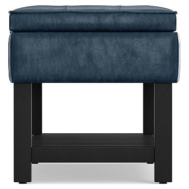Simpli Home Cosmopolitan Storage Ottoman Bench