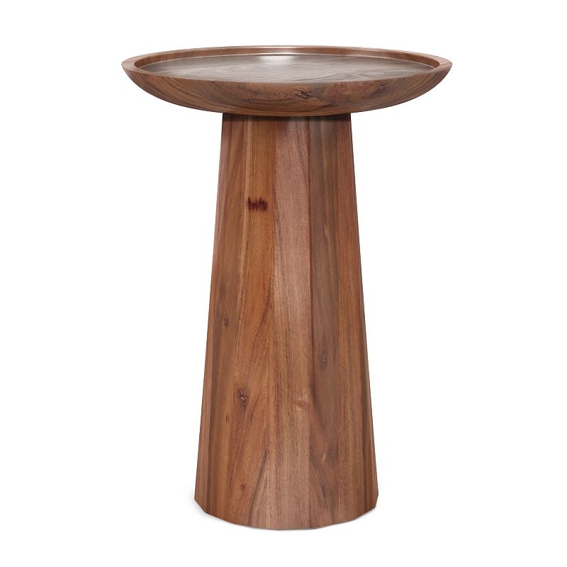 Simpli Home Dayton Wooden Accent Table, Brown