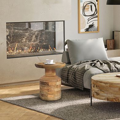 Simpli Home Haynes Wooden Accent Table