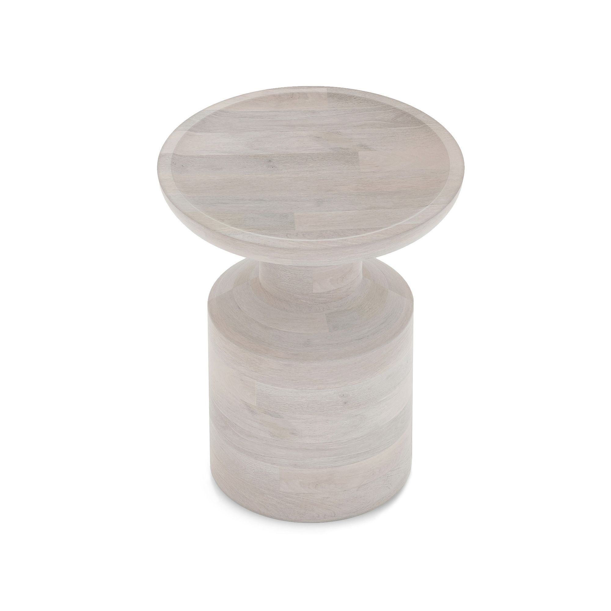 Simpli Home Haynes Wooden Accent Table, White Wash