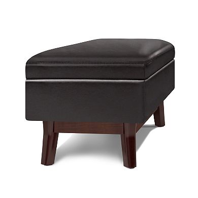 Simpli Home Owen Rectangular Modern Storage Ottoman