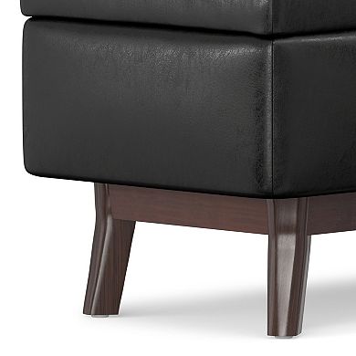 Simpli Home Owen Small Modern Storage Ottoman