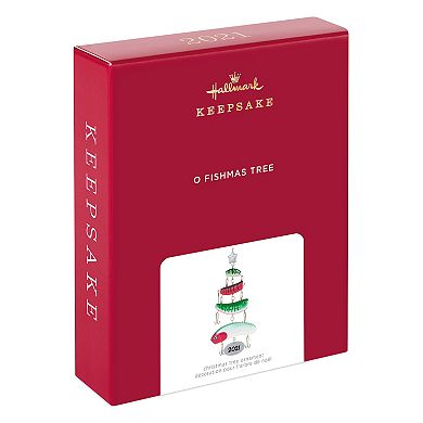 O Fishmas Tree Fishing Lures 2021 Hallmark Keepsake Christmas Ornament