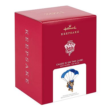 Paw Patrol: The Movie Chase Is On the Case! 2021 Hallmark Keepsake Christmas Ornament