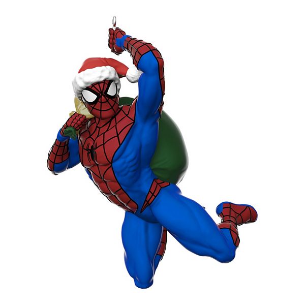 Marvel Spider-Man In the Holiday Swing 2021 Hallmark Keepsake Christmas  Ornament