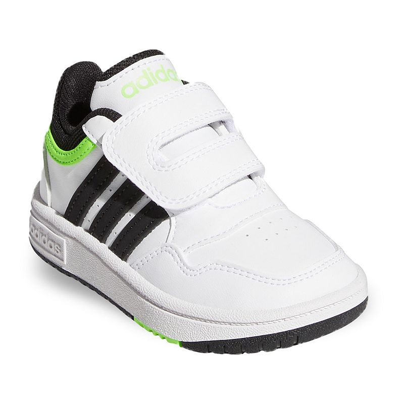 adidas Hoops 3.0 Baby/Toddler Shoes, Toddler Boys, Size: 6 T, White