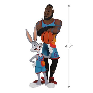 Space Jam: A New Legacy LeBron James & Bugs Bunny 2021 Hallmark Keepsake Christmas Ornament