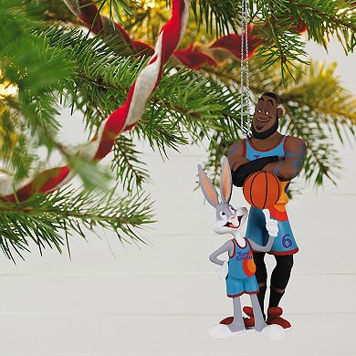 Space Jam: A New Legacy LeBron James & Bugs Bunny 2021 Hallmark Keepsake Christmas Ornament