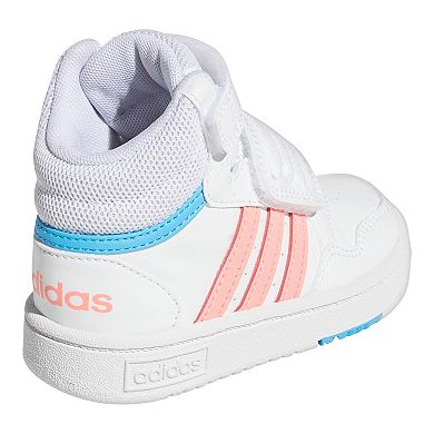 adidas Hoops Mid-Top Baby/Toddler Lifestyle Shoes