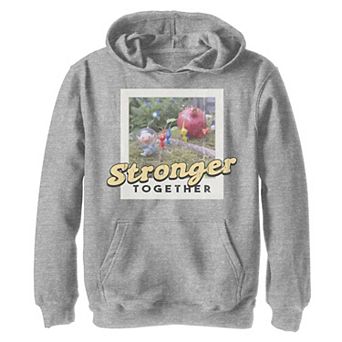 Boys 8-20 Nintendo Pikmin Stronger Together Photo Fruit Carry Hoodie