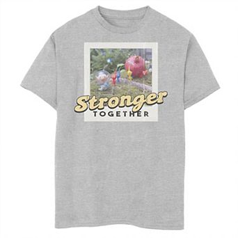 Boys 8-20 Pikmin Stronger Together Photo Fruit Carry Graphic Tee
