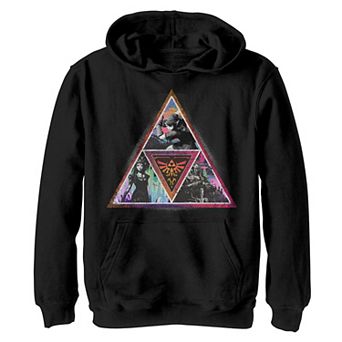 Boys 8-20 Nintendo Legend of Zelda Triforce Summer Sesh Colors Hoodie
