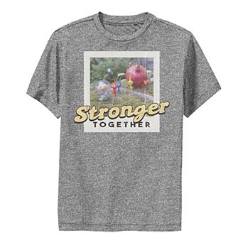 Boys 8-20 Nintendo Pikmin Stronger Together Photo Fruit Carry Graphic Tee
