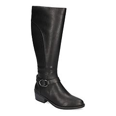 Ladies black knee clearance high boots size 6