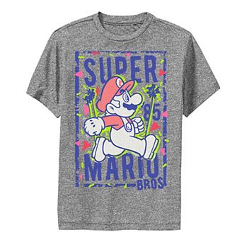 Boys 8-20 Super Mario Bros 85 Retro Portrait Graphic Tee