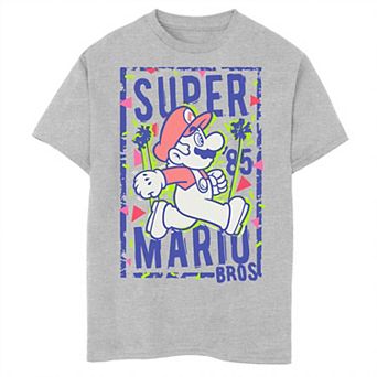 Boys 8-20 Nintendo Super Mario Bros 85 Retro Portrait Graphic Tee