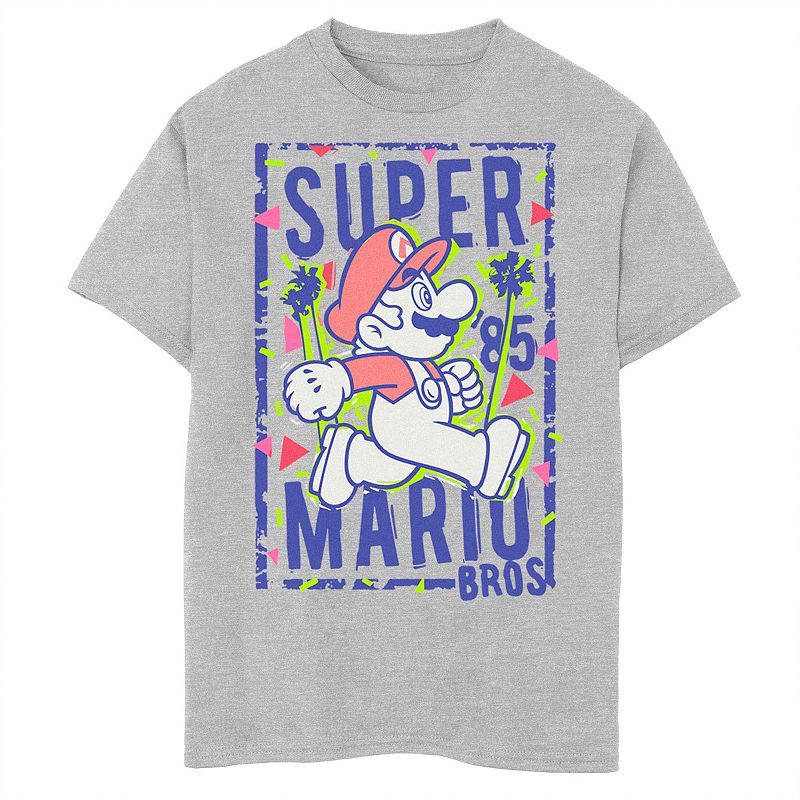 Boys 6-20 Nintendo Super Mario Bros 85 Retro Portrait Graphic Tee, Boy's, 