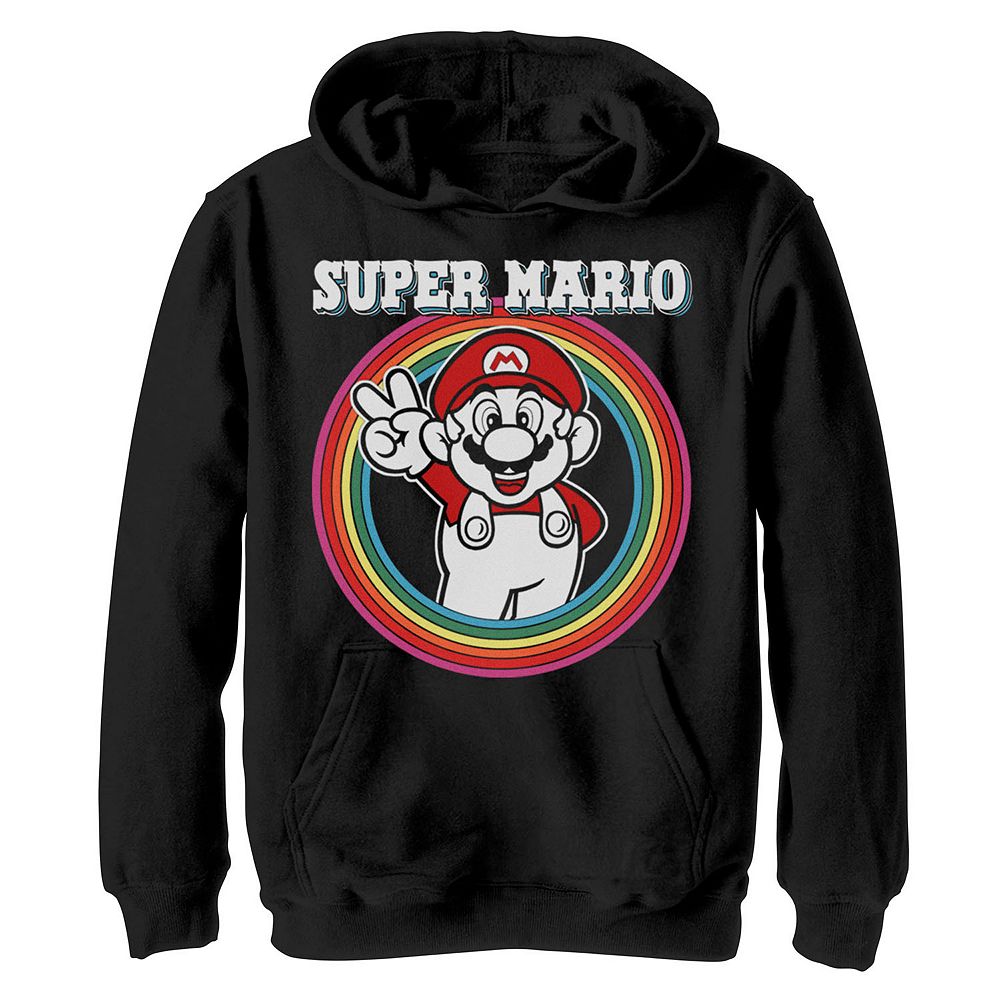 Mousse Red Mario Characters Back Print Hoodie main image 1