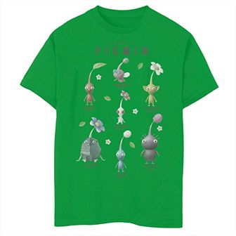Boys 8-20 Nintendo Pikmin A Guide To Pikmin Graphic Tee